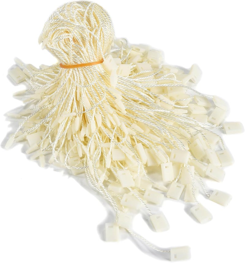 MGTECH 3000Pcs 7 Inch Hang Tag Strings, Retail Price Hang Tag String Fasteners, Yellow - Image 1